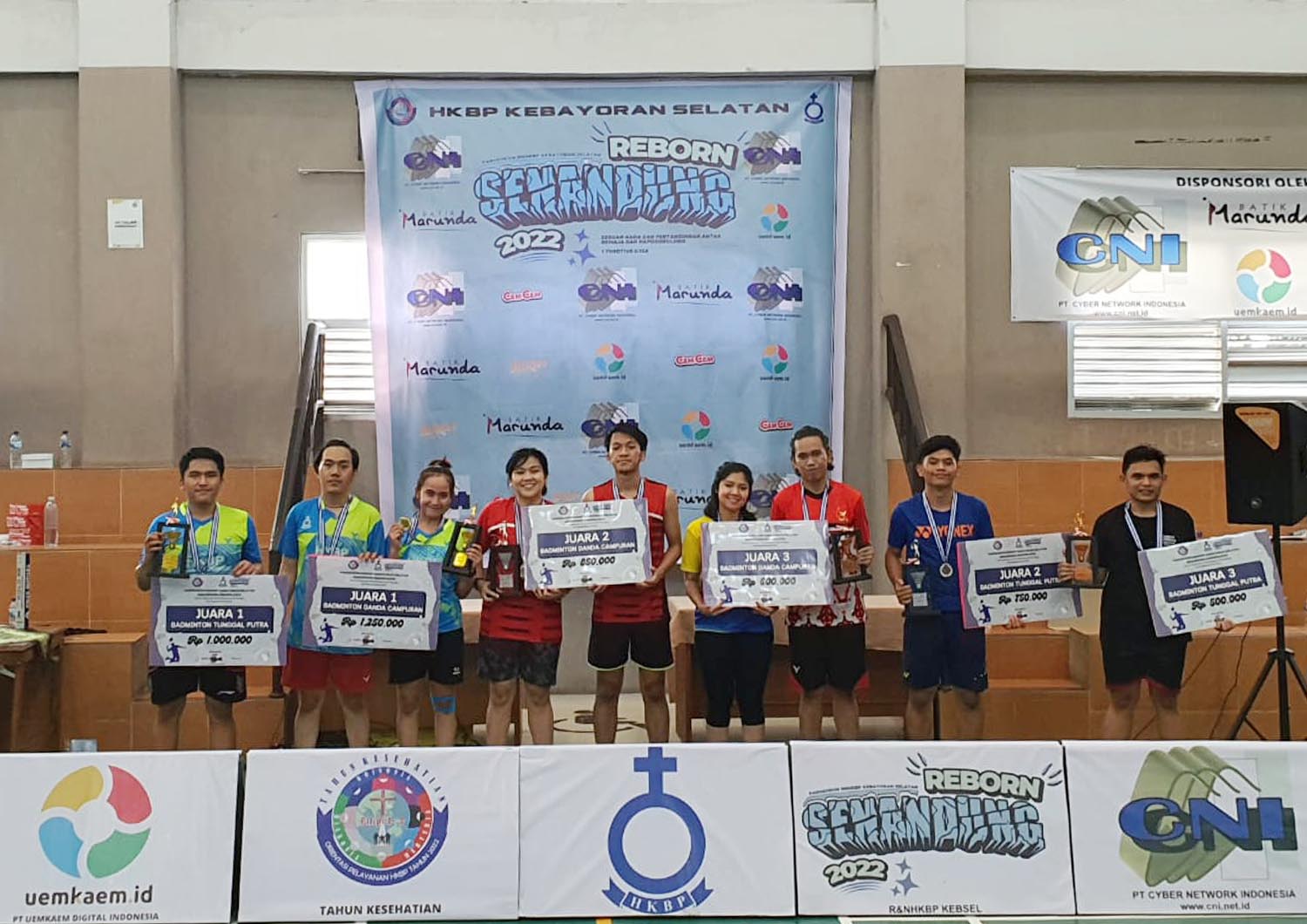 NHKBP Perumnas Klender Juara 2 di acara Senandung Reborn 2022 HKBP Kebayoran Selatan
